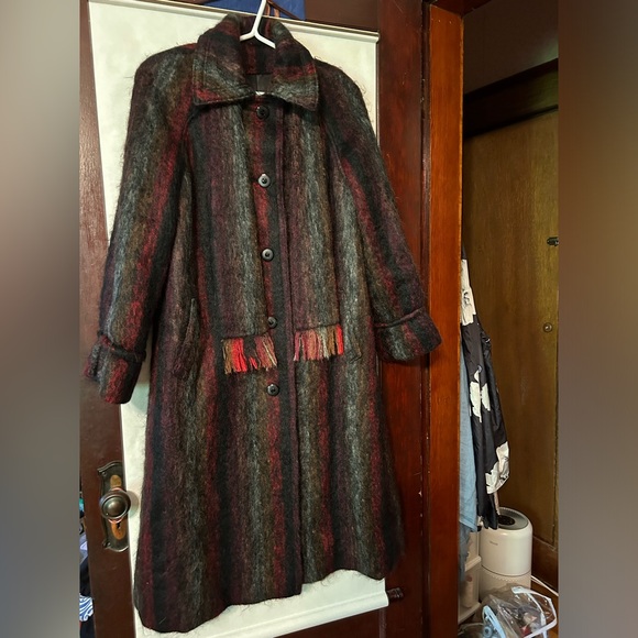 Vintage Primrose Bardolino Luxury MOHAIR coat, made in England, M - Picture 1 of 7